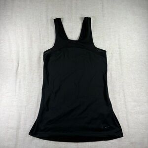 Nike Pro Hypercool Black Scoop Neck Lightweight Women's Tank Top Size S Gym
